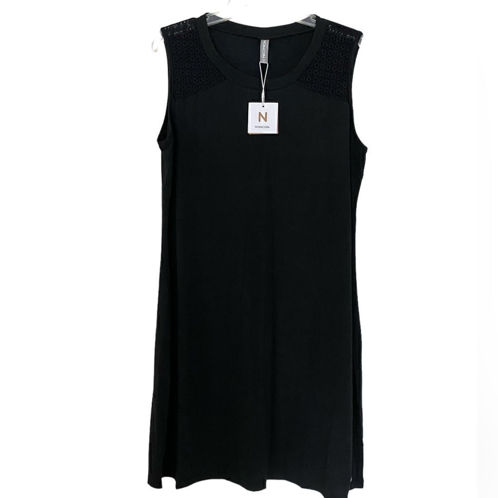 NWT Nora Cora Black Tee Shirt Dress